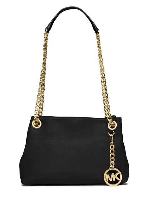 michael kors shiny black purse|brown michael kors purse crossbody.